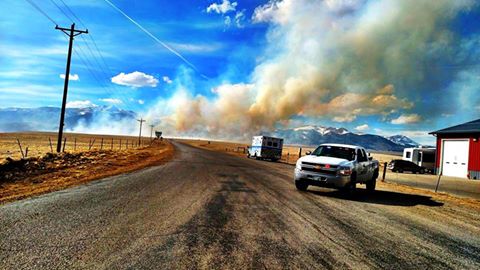 Wild Fire in Park County
