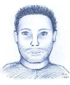 Drawing of a person of interest (sheriff's office)