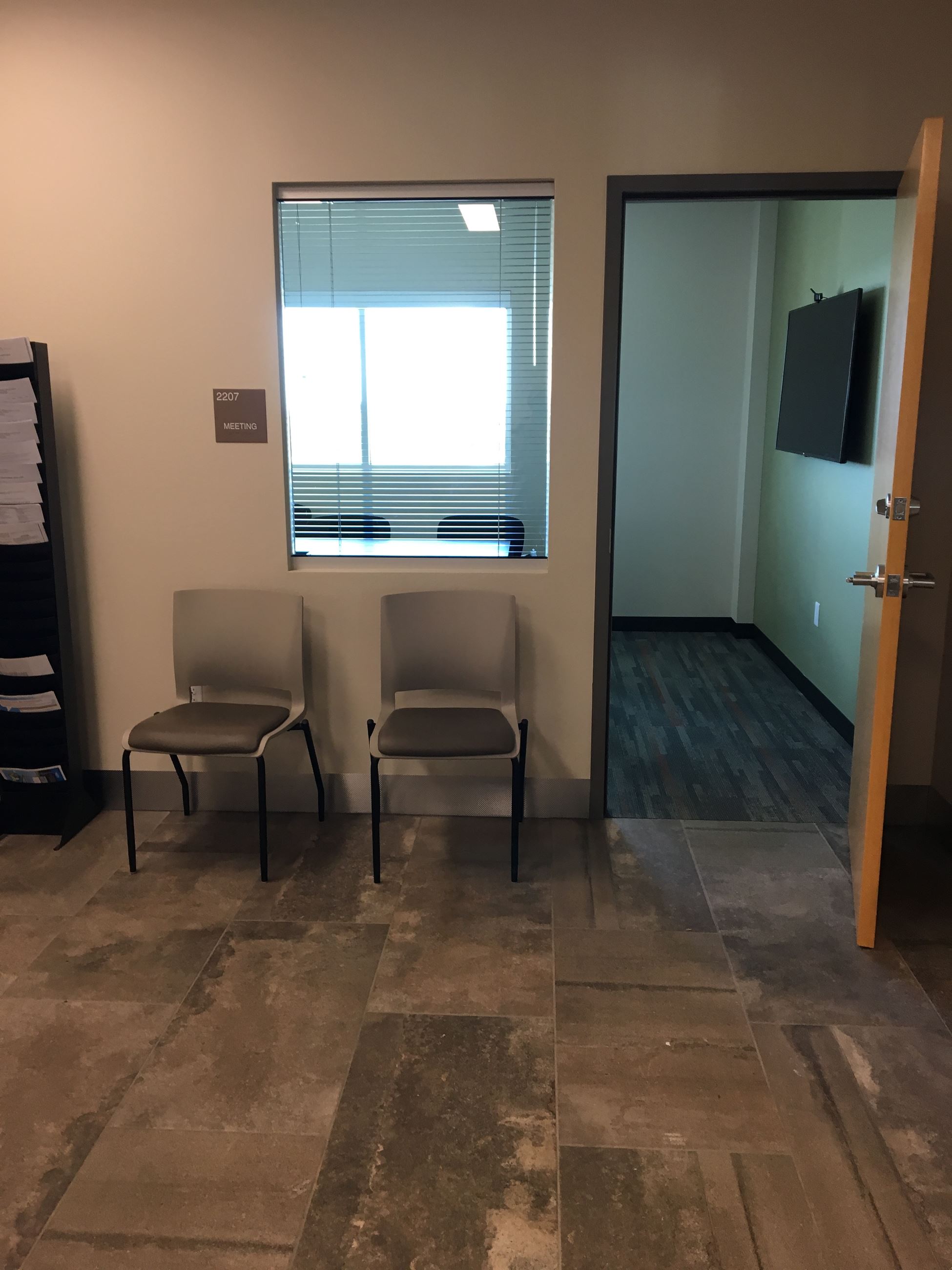 Meeting room front entrance