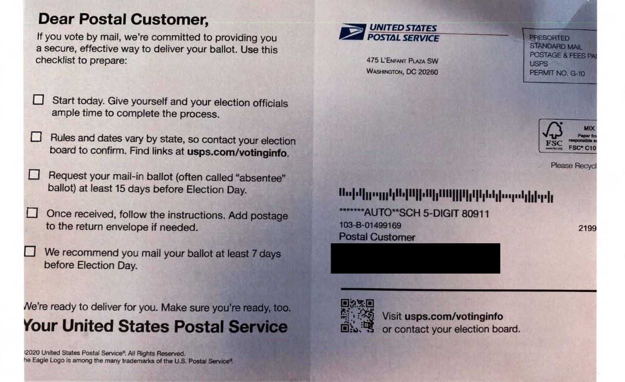 clerks-office-warns-voters-about-united-states-postal-service-mailer-containing-misleading-informati