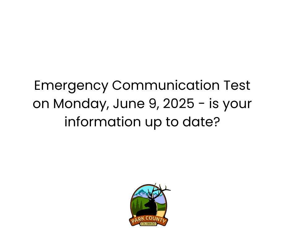 Emergency Communication Test on Monday, June 9, 2025